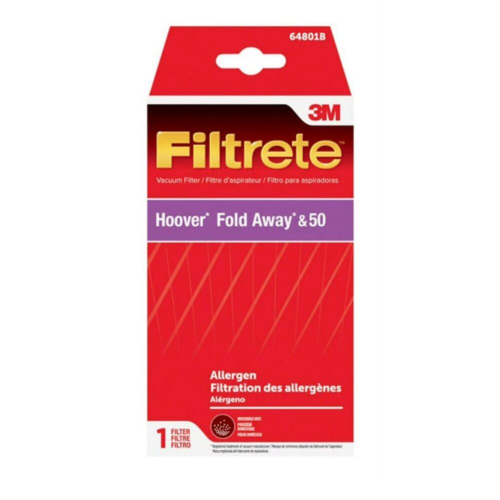 40130050 Hoover Fold Away Turbo Power 3100 HEPA Pleated filter, Upright (2PK)